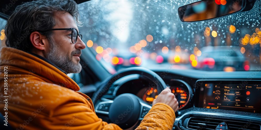 Aufkleber advanced real-time data enhancing driver experience in modern vehicle