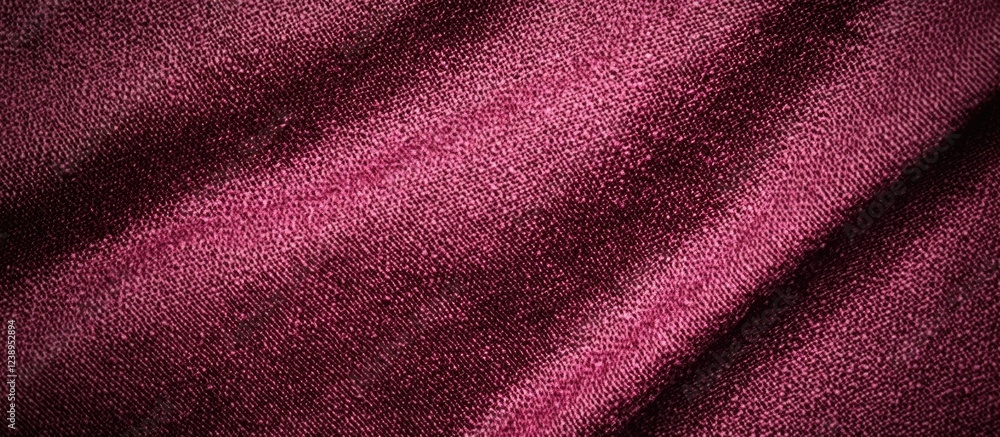 Poster textured burgundy fabric background with soft sheen and smooth drape ideal for various design applic
