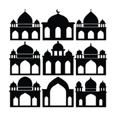 Islamic Architecture and Human Progress Vector