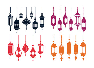 Minimalist Islamic and Ramadan Icons