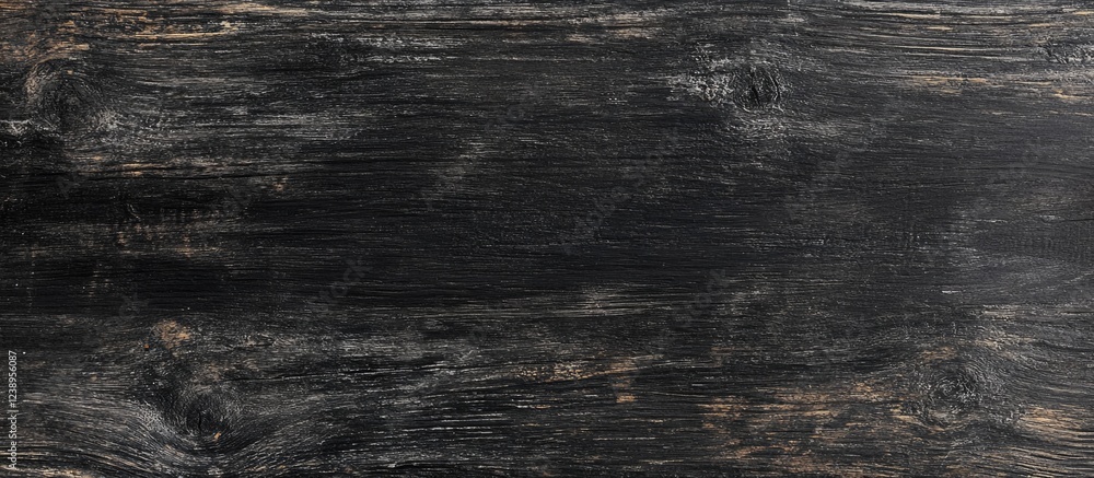 Poster dark weathered wood texture background with rough surface and intricate grain patterns suitable for 