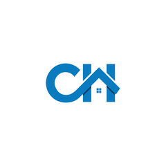 CH Residence Logo Elegant Living  Modern Homes