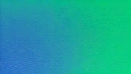 Lime green turquoise teal light blue abstract texture background. Color gradient, ombre. Colorful matte background. Grain, noise. Space for design. Toned canvas fabric. Web banner. Wide.