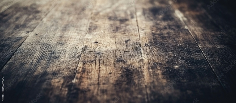 Poster textured wooden floor surface with visible grain and scratches ideal for background use and design e