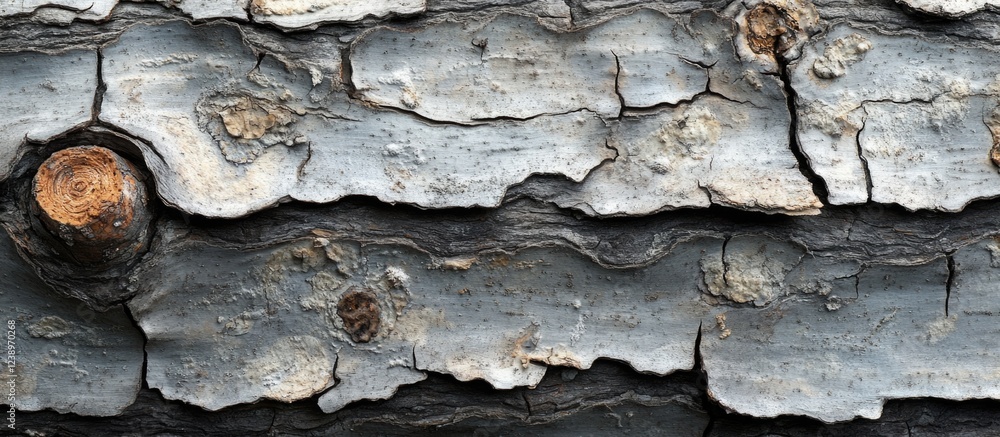 Poster textured tree bark background with natural imperfections and knots suitable for various applications