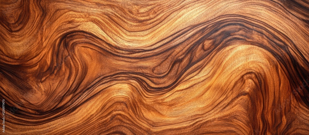 Poster abstract wood texture background with wavy patterns in warm brown tones ideal for design projects an