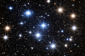 a group of stars in the night sky