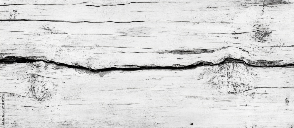 Poster textured white wooden surface with natural grain patterns and cracks suitable for background usage c