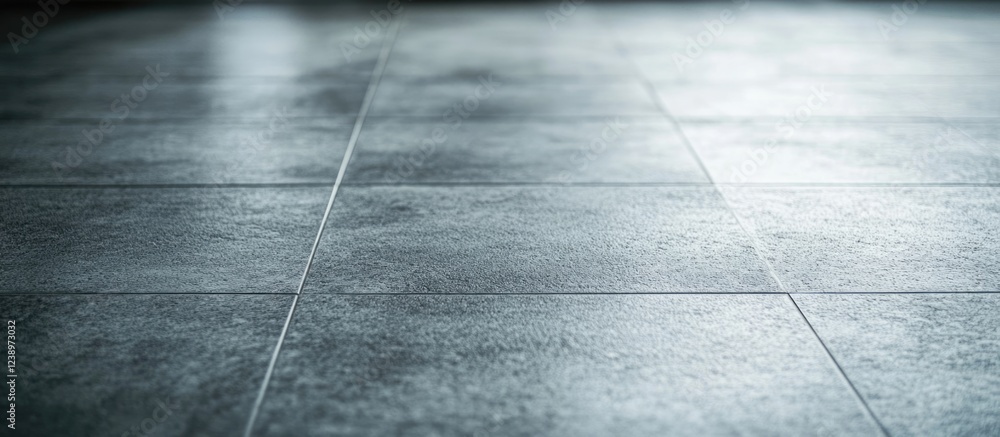 Aufkleber textured gray tile flooring with a soft focus and dramatic lighting suitable for various design layo