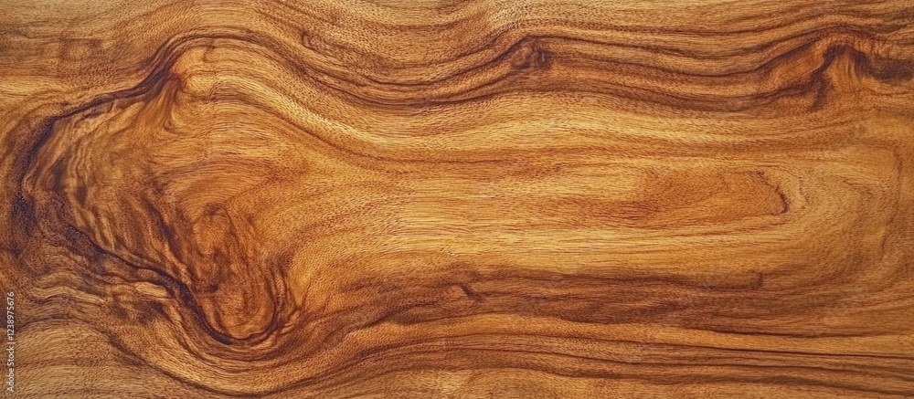 Aufkleber Textured wooden background with intricate grain patterns and rich brown hues ideal for various design applications Copy Space
