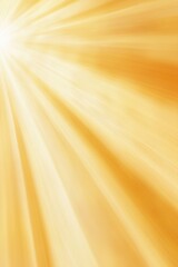 A vibrant yellow backdrop transitions from a luminous center to soft edges, highlighted by glowing rays emanating outward, offering a clean area for text placement
