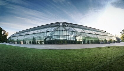 Obraz premium a large building with a glass roof