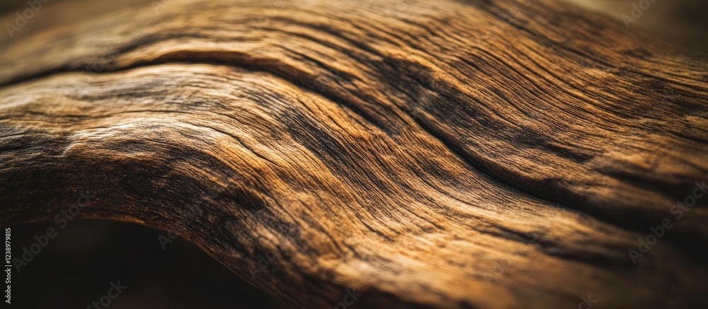 Aufkleber close-up of weathered wood texture with detailed grain and lines natural patterns copy space