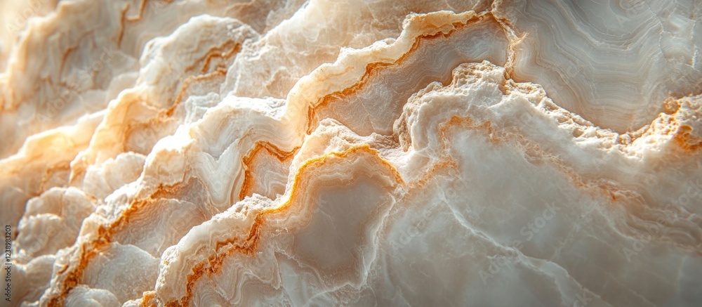 Poster natural agate stone texture with layered patterns and warm tones suitable for background design copy