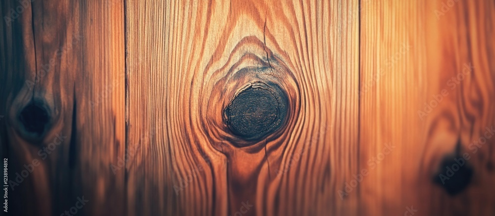 Aufkleber Close-up of natural wooden texture with knots and grain patterns suitable for background design Copy Space