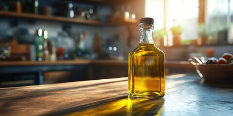 Olive Oil in Kitchen