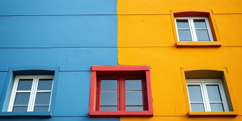 Fototapeta premium Antique Brickwork Elegance: Ornate Facade Design