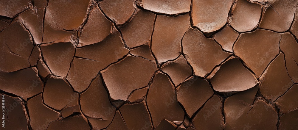 Poster brown textured background with cracked surface patterns suitable for various design applications cop