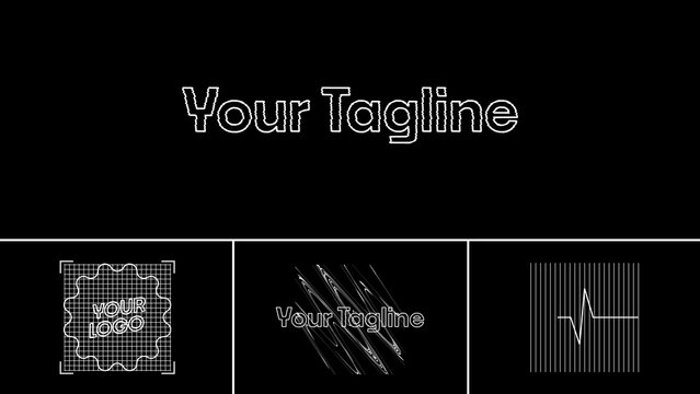 Wave Design Logo Intro