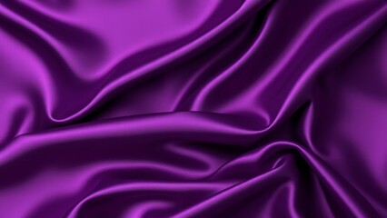 Obraz premium Stunning Purple Silk Fabric Texture � Royal Cloth Background