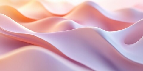 Fototapeta premium Smooth Wavy Abstract Art Texture.