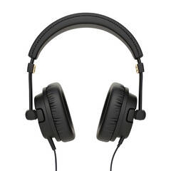 Professional studio headset with sound isolation for clear audio