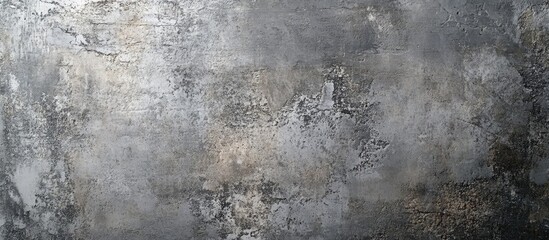 Fototapeta premium Abstract gray textured background with subtle variations in tone and pattern providing ample copy space for text.