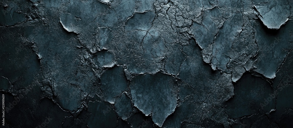 Poster textured dark background with peeling paint and cracks, featuring an abstract pattern, suitable for 