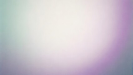 Fototapeta premium Green mint teal sage blue violet purple pink rose lilac lavender beige white abstract background. Color gradient ombre blur. Pastel light dusty soft pale shade. Circle. Grain noise. Design.