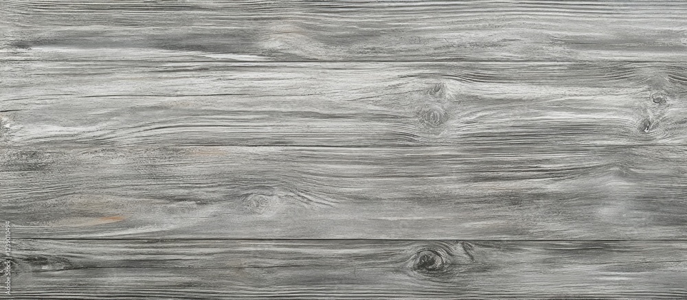 Poster wooden texture background in gray tones with a natural grain pattern and copy space for text placeme