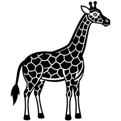 Naklejka premium giraffe vector illustration
