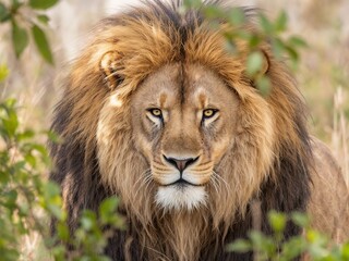 Obraz premium portrait of a lion