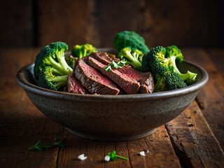 Grilled Beef and Broccoli Bowl a Delicious Protein Rich Meal
