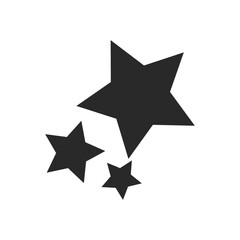 Star Icon silhouette element