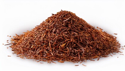 Fototapeta premium vanilla rooibos tea remoted on obvious historical past