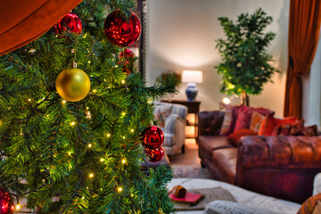 decorated christmas tree