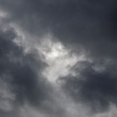 DarK cloudy sky