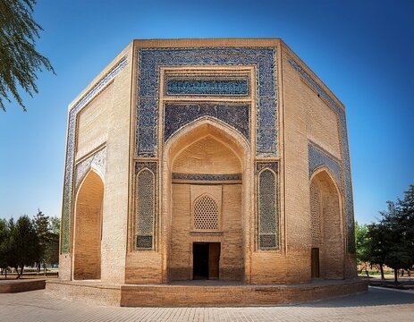 chashma ayub mausoleum is located in bukhara uzbekistan