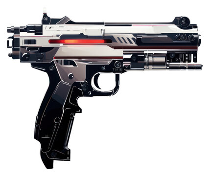 PNG Gun weaponry firearm handgun.