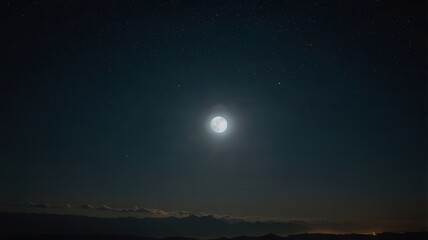 Naklejka premium moon, night, sky, full, dark, moonlight, cloud, clouds, space, blue, light, halloween, nature, lunar, bright, planet, black, stars, astronomy, full moon, star, tree, midnight, sea, water