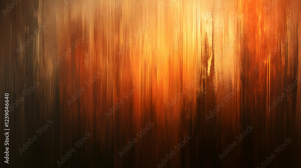 Poster rich brown gradient with a brushed texture and warm, glowing light creating depth and warmth
