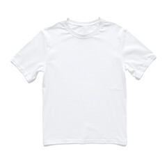 Plain T-Shirt Isolated on White Background