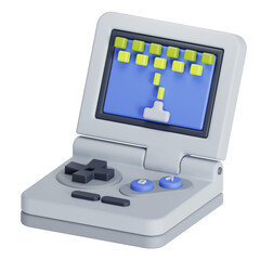 Space shooter game 3D icon © Broto