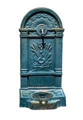 Old rusted  water tap