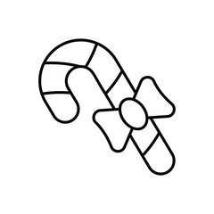 Candy Cane vector icon