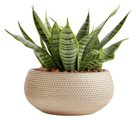 PNG Elegant indoor snake plant decor