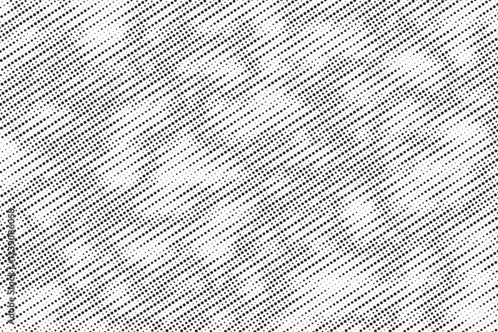 Leinwandbilder pop art retro background with halftone in comics style. diagonal, oblique, slanting dots lines, stri