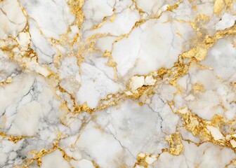 Marble Background in White and Gold