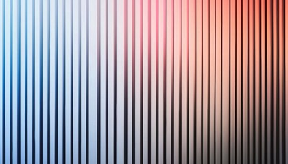 Obraz premium Modern striped design with thin black bars and a multicolor gradient background, perfect for contemporary and dynamic visual themes