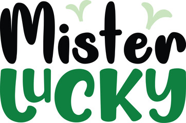 illustration of an background ,Mister Lucky